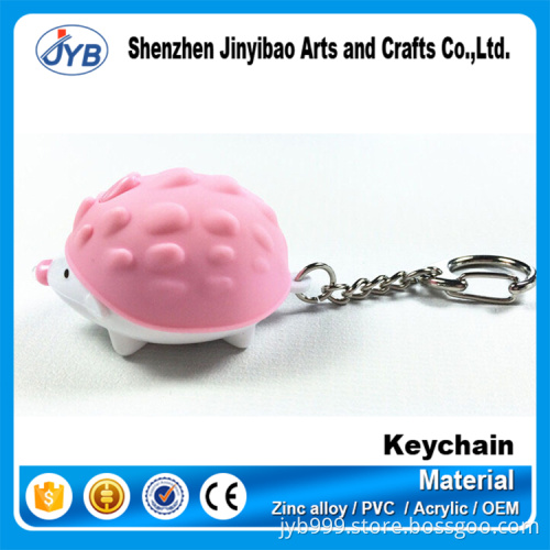 new design animals shape keyring latest LED keychain